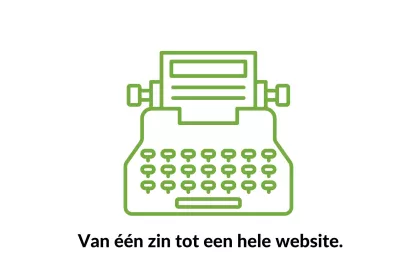 Van 1 zin tot een hele website