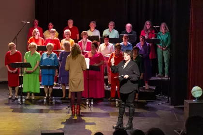 Bigger view of presentatie kooroptreden